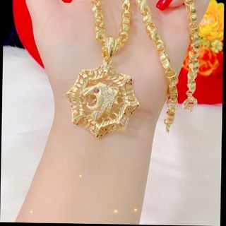 DÂY CHUYỀN MẶT NAM MẠ VÀNG 24K