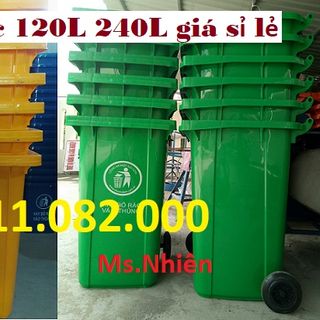 Nơi bán thùng rác 240 lít giá rẻ tại hậu giang- thùng rác môi trường siêu rẻ-