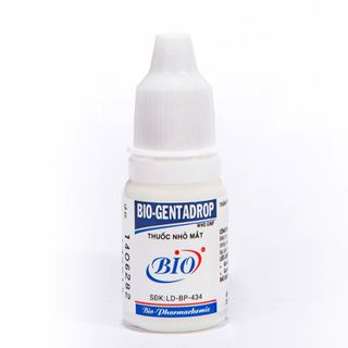 Combo 10 chai thuốc nhỏ mắt Bio Gentadrop 10ml - 79205