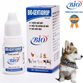 Combo 10 chai thuốc nhỏ mắt Bio Gentadrop 10ml - 79205