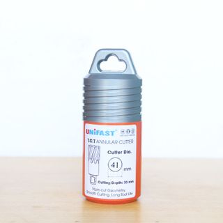 Mũi khoan ống inox bằng hợp kim hiệu Unifast TCT 41x35
