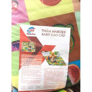 thảm xốp chữ maboshi baby 1m6x2m