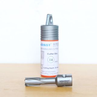 Mũi khoan thép bằng hợp kim hiệu Unifast TCT 14x35