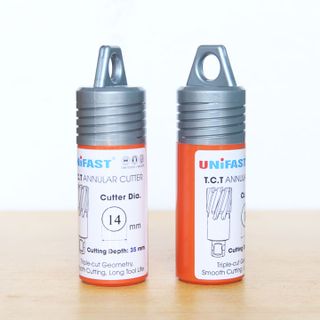 Mũi khoan thép bằng hợp kim hiệu Unifast TCT 14x35