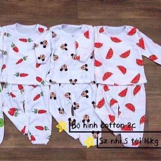 Bộ cotton 2c dài