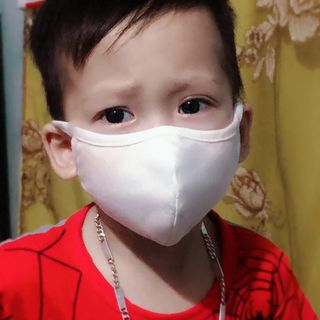Khẩu Trang Trẻ Em Vải Kháng Khuẩn Dệt Kim