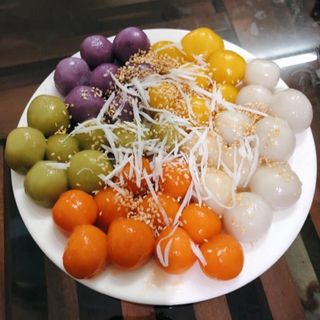 Set bột bánh trôi ngũ sắc