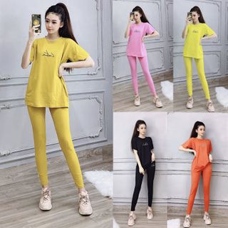 Đồ bộ thể thao nữ form rộng dài TT362