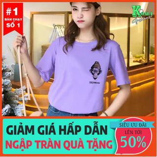 Áo Thun Tay Lỡ nam Nữ Chất Liệu Cotton