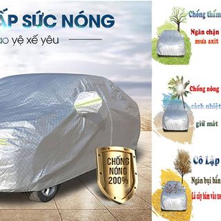 Bạt phủ ô tô tráng bạc