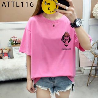 Áo Thun Tay Lỡ nam Nữ Chất Liệu Cotton