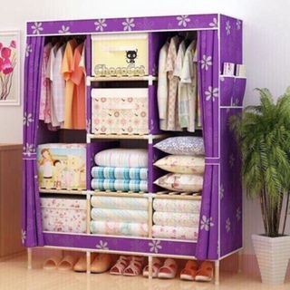 Tủ Quần Áo 3 Buồng 8 Ngăn Giá Sỉ