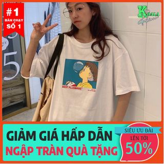 Áo Thun Tay Lỡ Nam Nữ Hot 2020
