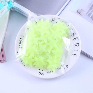 TÚI 100 NGÔI SAO PHÁT SÁNG TRANG TRÍ DÁN TƯỜNG