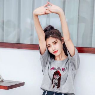 Áo Thun Tay Lỡ Nam Nữ Hot Chất Liệu Coton 4C Mềm Mịn Không Xù