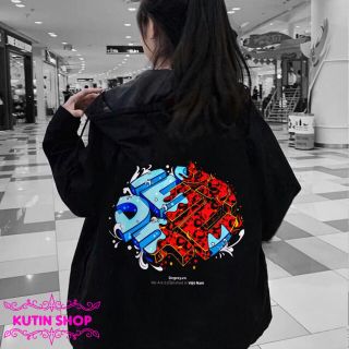 Áo khoác dù 2 lớp degrey nước sôi