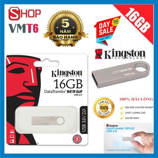 USB Kingston 16GB DataTraveler SE9 G2 tốc độ 30 - Bảo hành 5 năm