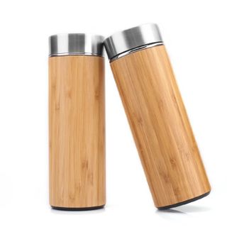 BÌNH GIỮ NHIỆT VỎ TRÚC giá sỉ