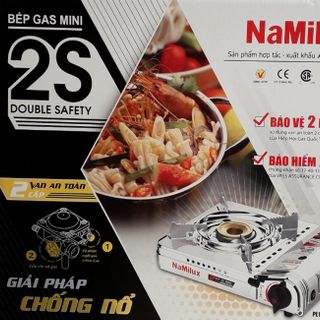 Bếp Ga Mini INOX NaMilux Chống Nổ 1921AS Cao Cấp