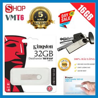 USB Kingston 32GB DataTraveler SE9 G2 tốc độ 30 - Bảo hành 5 năm