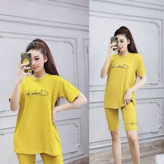 Đồ bộ thể thao nữ form rộng lửng TT363