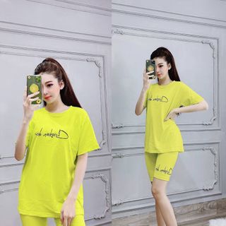 Đồ bộ thể thao nữ form rộng lửng TT363