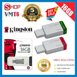 USB 16GB kingston 30 Data Traveler 50 - Bảo hành 60 tháng