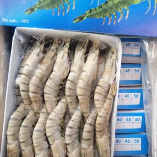 Tôm sú đông lạnh