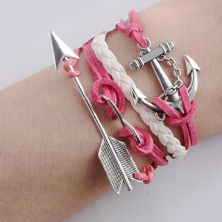 Vòng tay nhiều tầng 12k vòng da