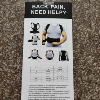 Đai đeo lưng hỗ trợ điều chỉnh tư thế lưng