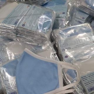 KHẨU TRANG VẢI BA LỚP CHỐNG THẤM - KHÁNG KHUẨN