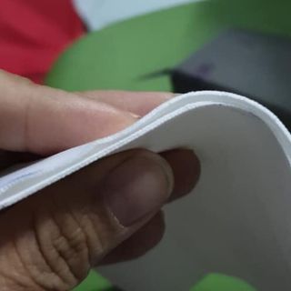 Khẩu trang vải Poli cắt laze 2 lớp dày