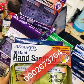 COMBO 2 CHAI GEL RỬA TAY KHÔ ASSURED INSTANT HAND SANITIZER DIỆT KHUẨN 99 USA / COMBO 2 CHAI Có Sẵn