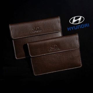Ví Da Cao Cấp Đựng Giấy Tờ Ô Tô -Giấy Đăng Kiểm LOGO Hãng