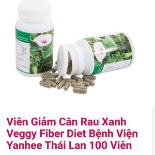 Thuốc Giảm Cân Veggy Fiber Diet – bệnh viện Yanhee Thái Lan