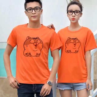 ÁO THUN NAM NỮ IN HÌNH MÈO AMI