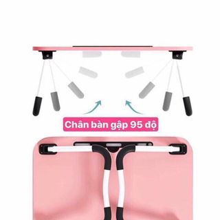 Bàn Học Gấp Gọn Thông Minh Khe Cắm Ipad hàng chuản