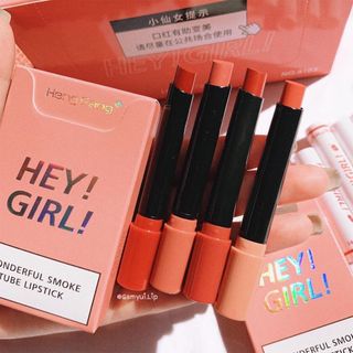 Set 4 cây son điếu thuốc HENG FANG Smoke Mini Silky Lipstick