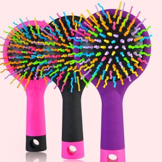 Lược Chải Tóc Rối Rainbow Có Gương