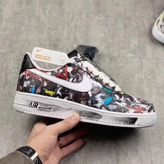 giày sneaker hoa cúc GD tróc sơn
