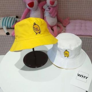 Nón Bucket Thêu Vịt Vàng Siêu Xinh