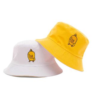 Nón Bucket Thêu Vịt Vàng Siêu Xinh