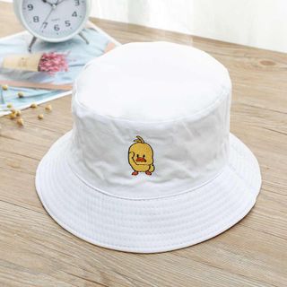 Nón Bucket Thêu Vịt Vàng Siêu Xinh