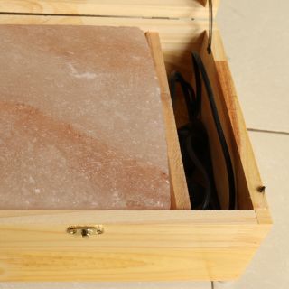 Hộp đèn đá muối đá cong đá hồng massge chân Tặng miễn phí thêm mỗi hộp 2 bóng đèn 40W - Giá gốc tại làng nghề sx