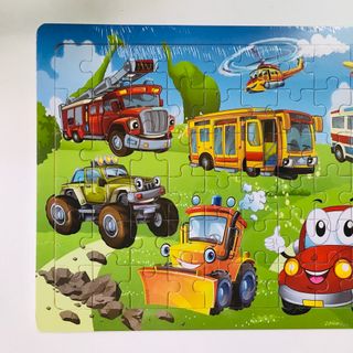 Tranh ghép hình 60 mảnh chủ đề Ô tô