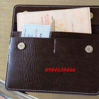 {VÍ LOGO XE} Ví đựng giấy tờ xe - Ví đựng đăng kiểm xe - Nhận In logo theo yêu cầu