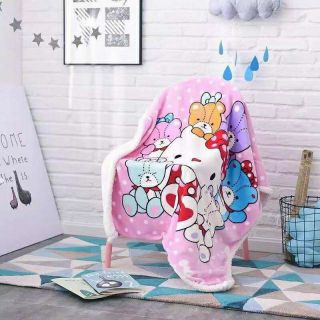 Chăn lông cừu cho bé yêu