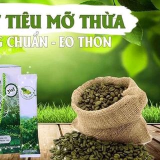 cafe xanh giảm cân - hàng có tem hãng giá sỉ