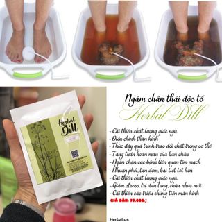 Thảo Dược Ngâm Chân Thải ĐộcHerbal Dill