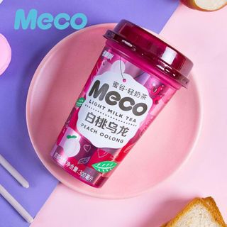Trà sữa Meco vị Đào Olong 300ml